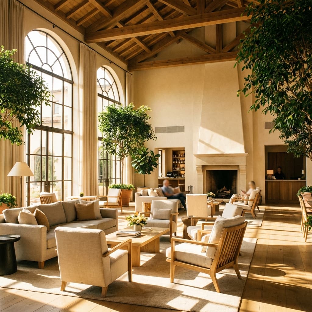 Luxury Resort Lounge